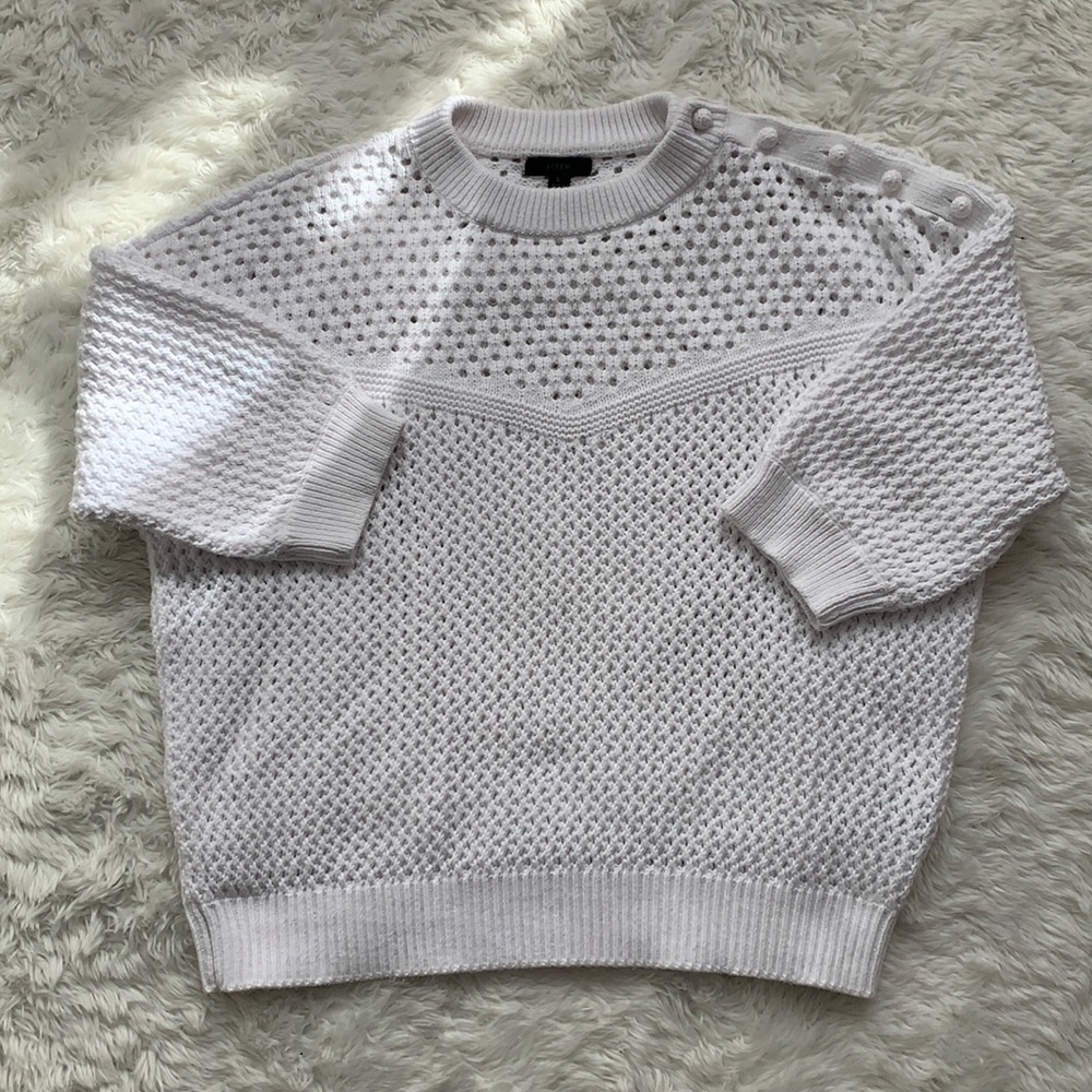 J Crew SS Knit Sweater